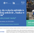 Jaką rolę odgrywa nauka w naszym życiu? IChF zaprasza do wzięcia udziału w ogólnopolskiej ankiecie o znaczeniu i popularyzacji nauki