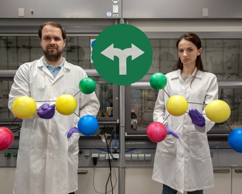 Efficient, clean, and under control! Scientists from the IPC PAS have developed a new method to steer synthesis of complex chemical compounds without generating waste. Photo courtesy: Grzegorz Krzyzewski