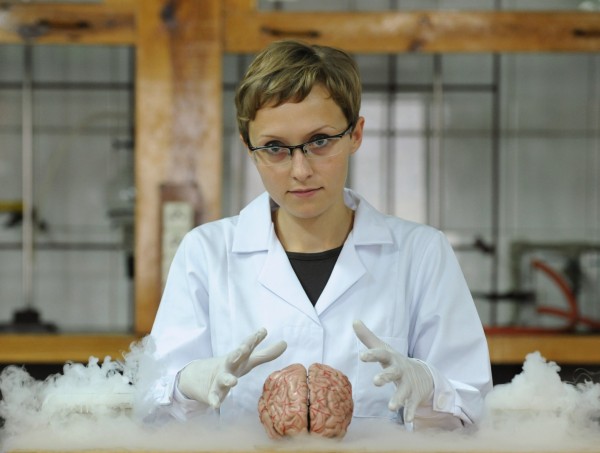 Photo gallery - category: Research - The electrodes coated with carbon nanoparticles deposited on silicate spheres, developed at the IPC PAS, allow detecting dopamine deficiency in the presence of interfering substances. They can be used to diagnose diseases of the nervous system. Pictured above: Anna Celebańska, a PhD student at the IPC PAS.