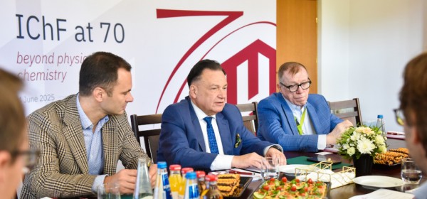 Visit of the Marshal of the Mazowieckie Voivodeship to the Institute of Physical Chemistry PAS, and an interview on Mazovia’s potential in developing gene therapies
