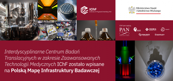 Interdyscyplinarne Centrum Badań Translacyjnych IChF na Polskiej Mapie Infrastruktury Badawczej