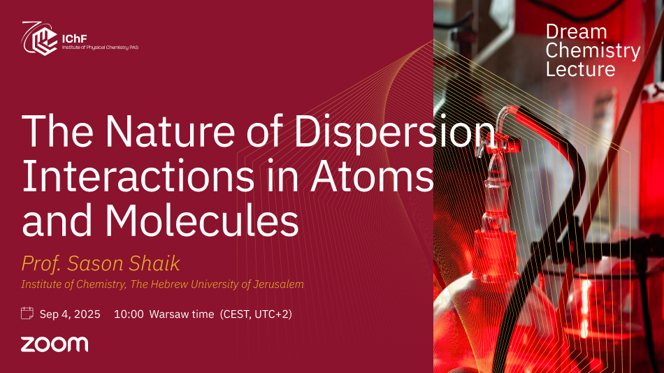 Invitation to the Dream Chemistry Lecture on 4 September, 2025