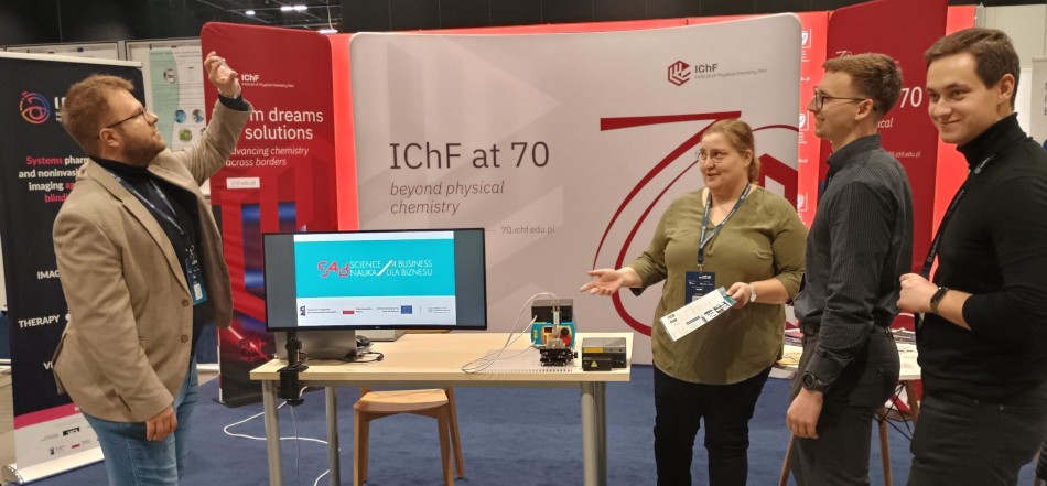 Participation of the Institute of Physical Chemistry PAS in the I National Congress “Science for Business”