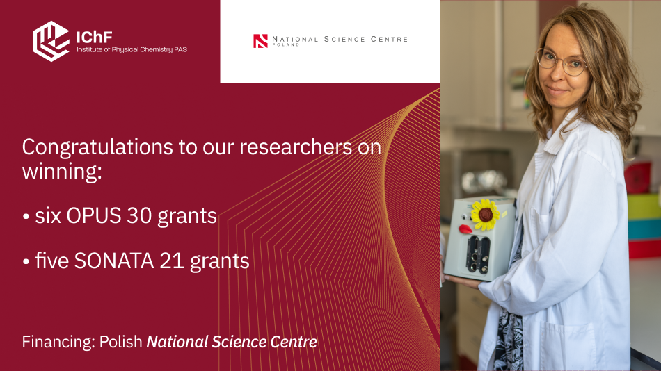 IChF researchers awarded 11 National Science Centre grants