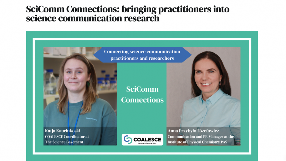 The Institute of Physical Chemistry PAS in “SciComm Connections”: science outreach as part of the Institute’s mission